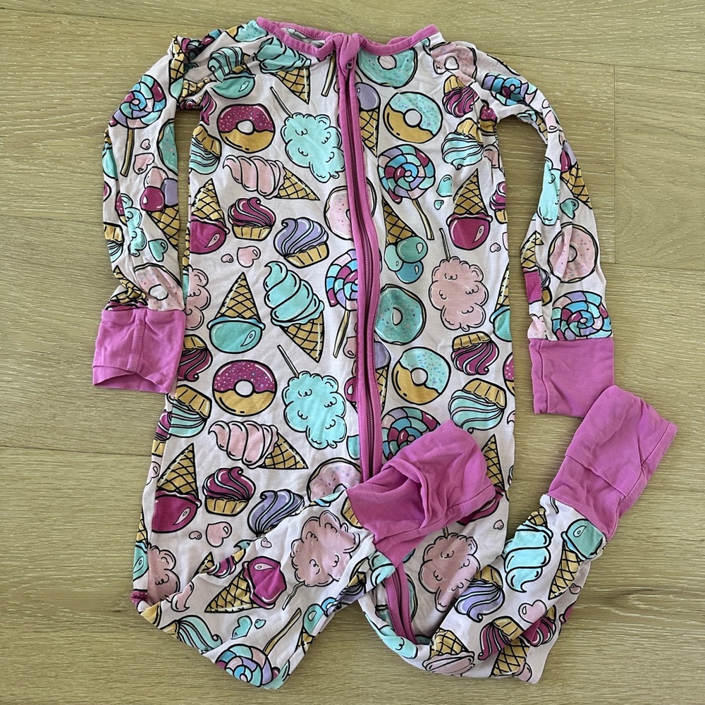 Little Sleepies zippy, 18-24m, sweets